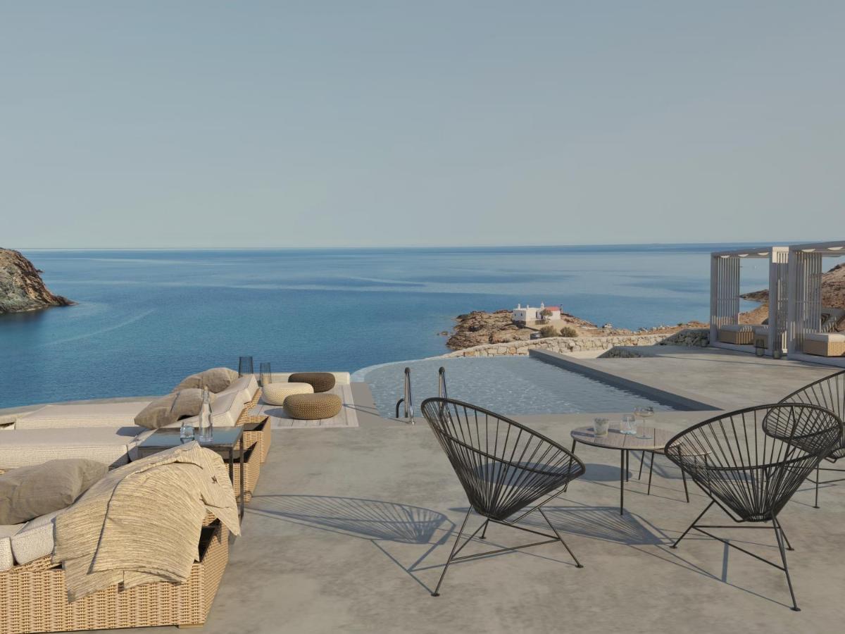 Mykonos Residence Villas & Suites Merchia Beach Exterior photo