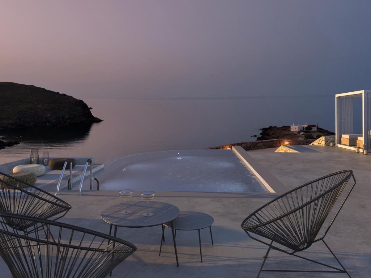 Mykonos Residence Villas & Suites Merchia Beach Exterior photo