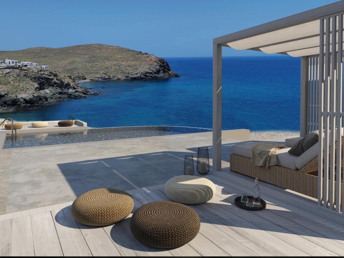 Mykonos Residence Villas & Suites Merchia Beach Exterior photo