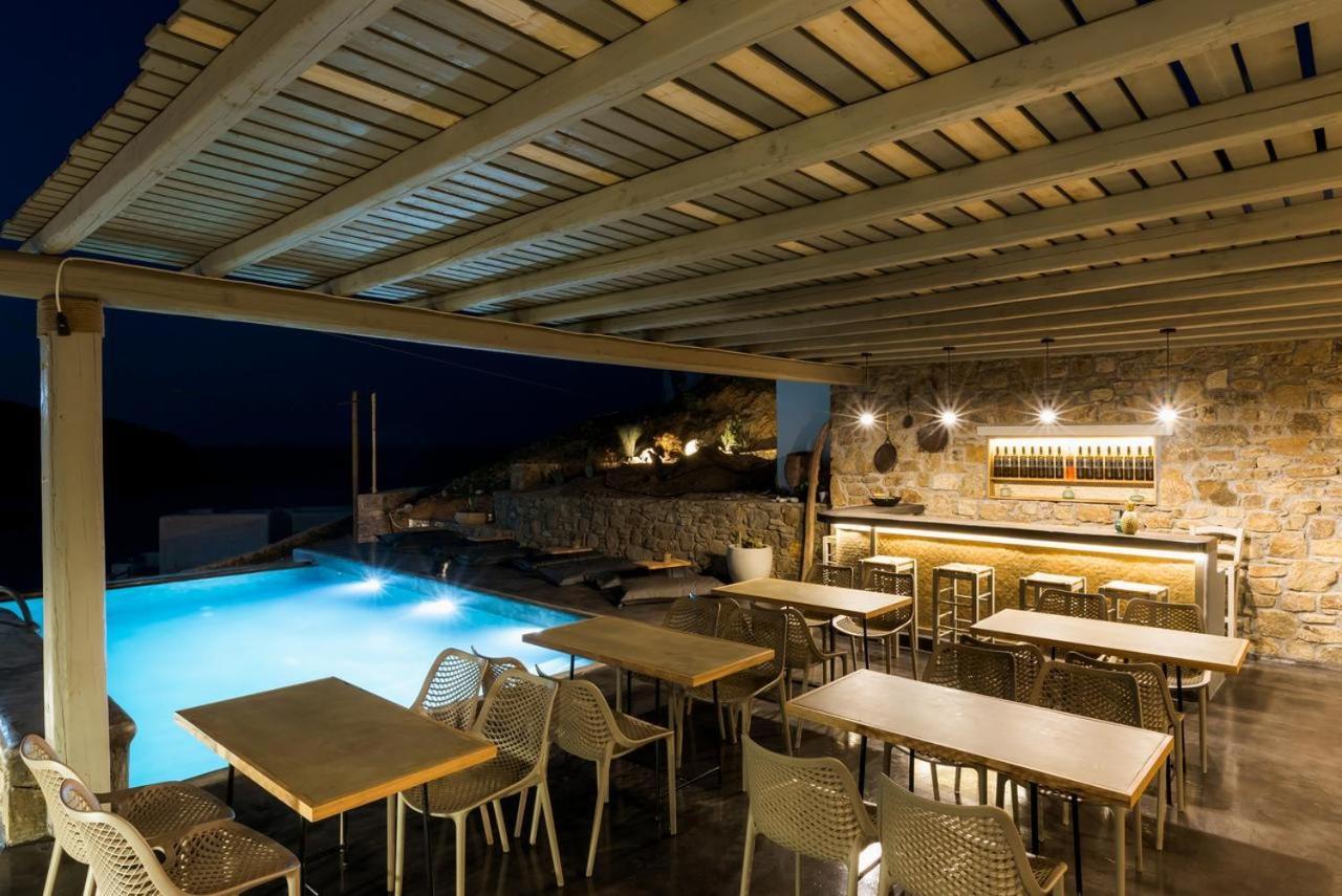 Mykonos Residence Villas & Suites Merchia Beach Exterior photo