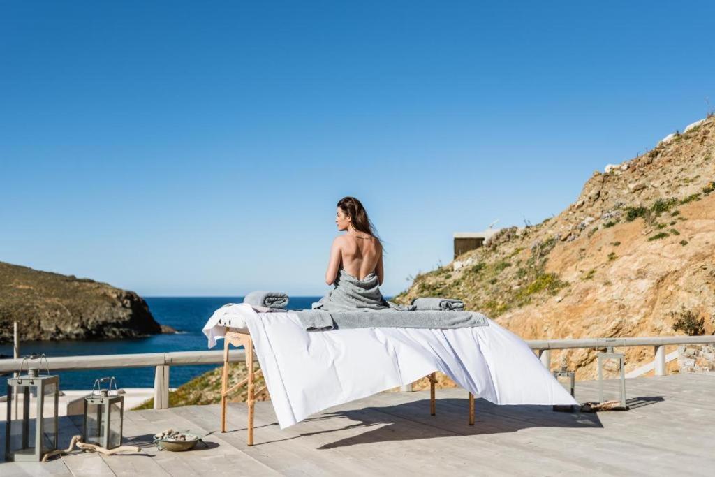 Mykonos Residence Villas & Suites Merchia Beach Exterior photo