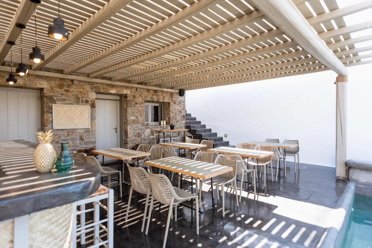 Mykonos Residence Villas & Suites Merchia Beach Exterior photo