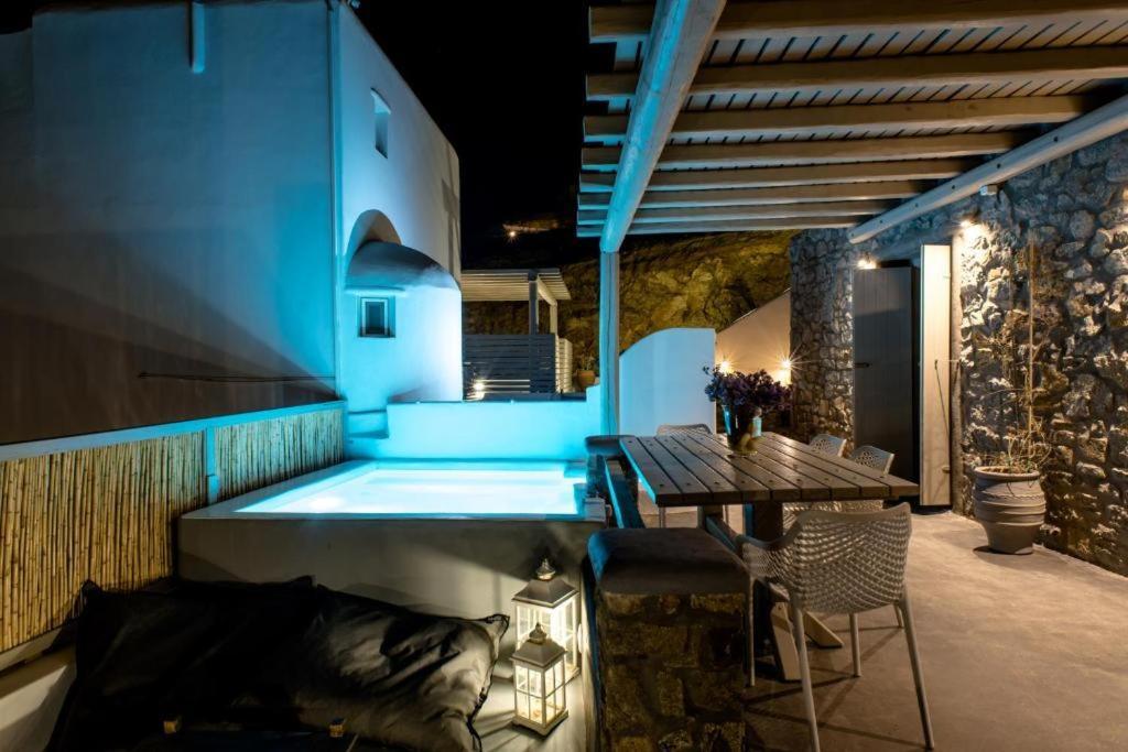 Mykonos Residence Villas & Suites Merchia Beach Exterior photo