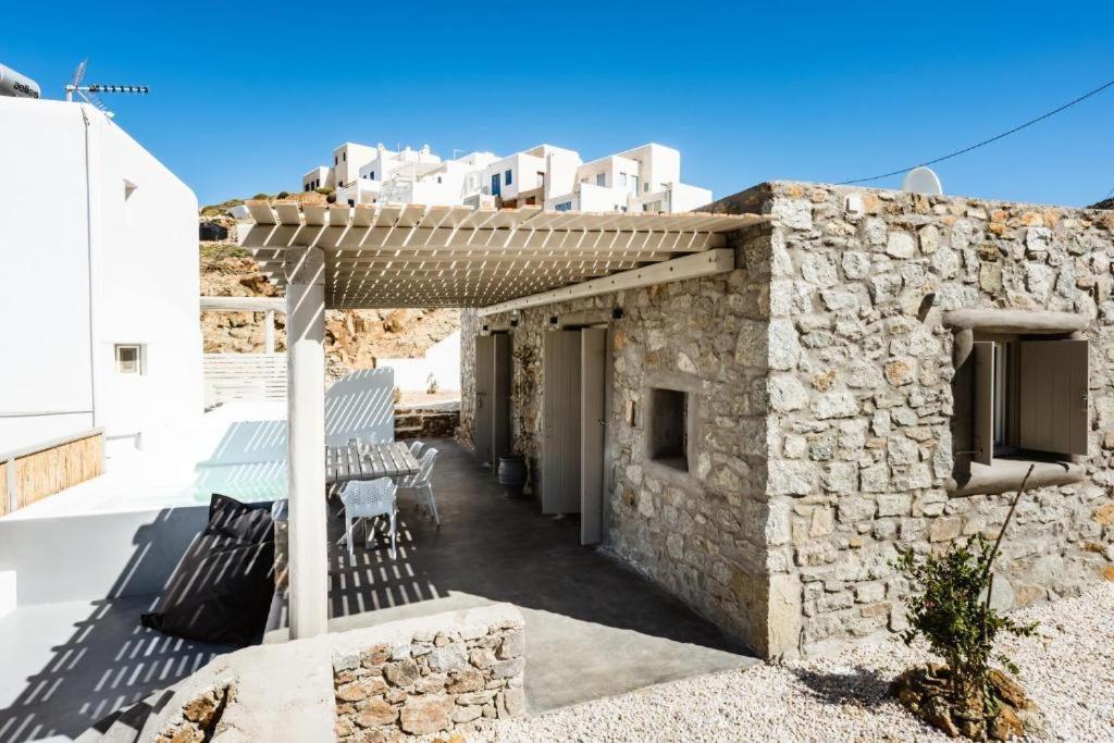Mykonos Residence Villas & Suites Merchia Beach Exterior photo