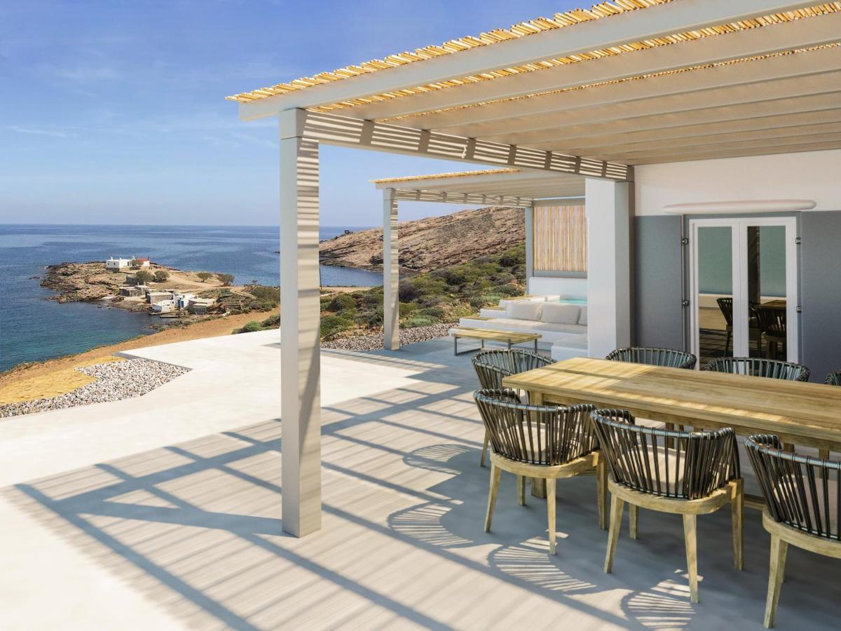 Mykonos Residence Villas & Suites Merchia Beach Exterior photo