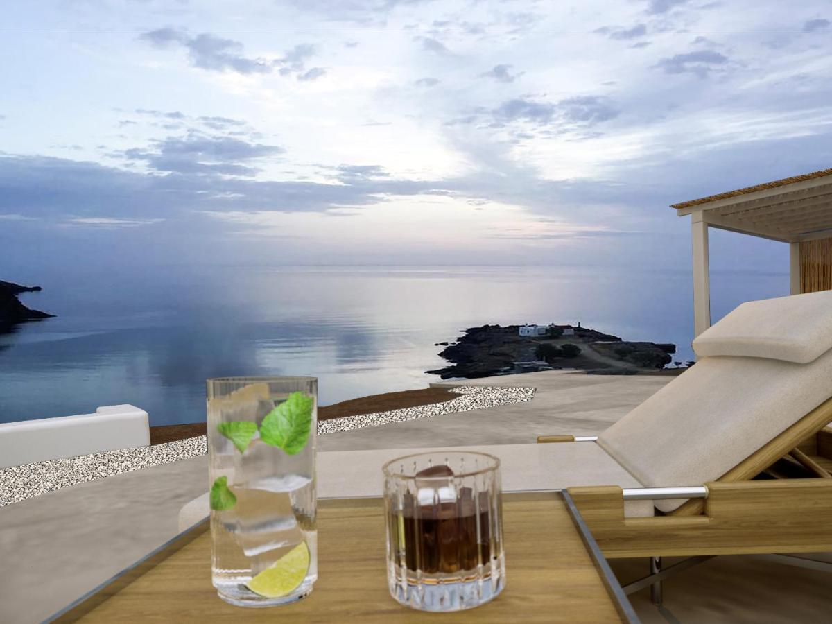 Mykonos Residence Villas & Suites Merchia Beach Exterior photo