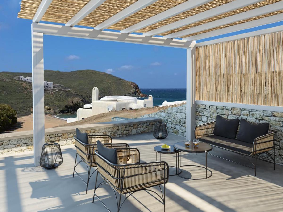 Mykonos Residence Villas & Suites Merchia Beach Exterior photo