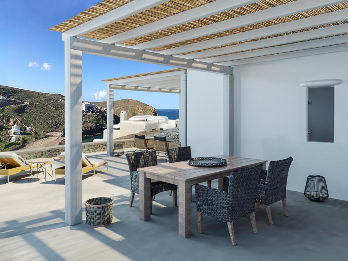 Mykonos Residence Villas & Suites Merchia Beach Exterior photo