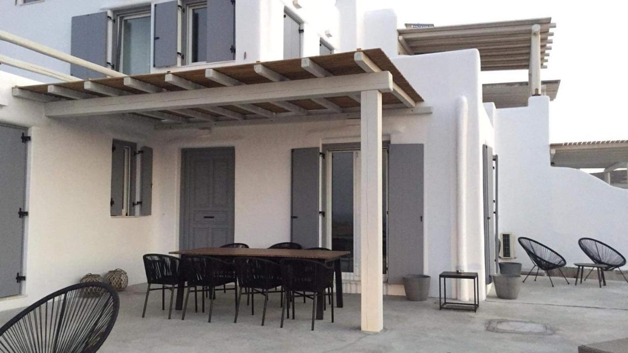 Mykonos Residence Villas & Suites Merchia Beach Exterior photo